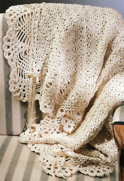 antique crochet blanket|old fashioned afghan crochet pattern.